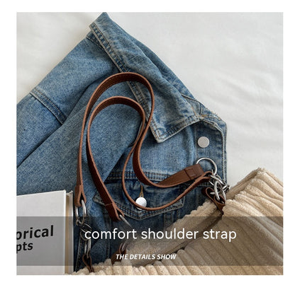 Large Capacity Casual Corduroy Zipper Handbag
